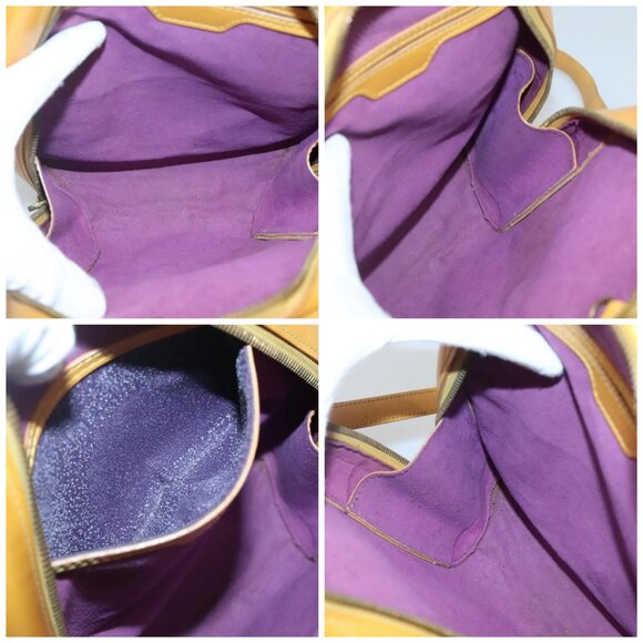 LOUIS VUITTON Epi Mabillon Backpack Yellow LV Auth - Picture 16 of 16